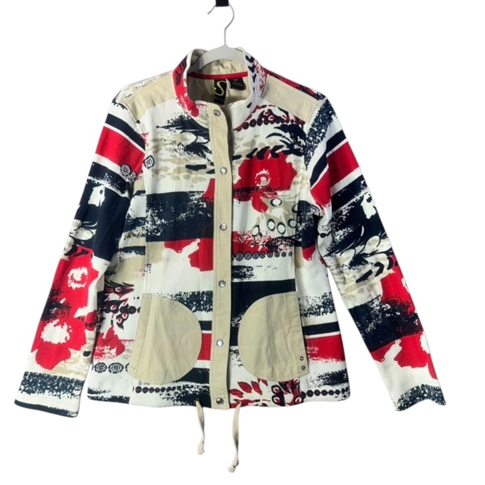 Sportelle Multicolor Jacket Size Large